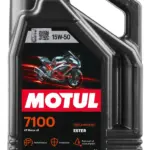מיכל שמן מנוע מוטול MOTUL 7100 4T 15W-50 4 ליטר