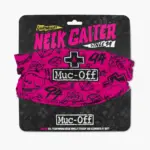 כיסוי צוואר מאק אוף MUC-OFF Lightweight Neck Gaiter בהדפס ורוד