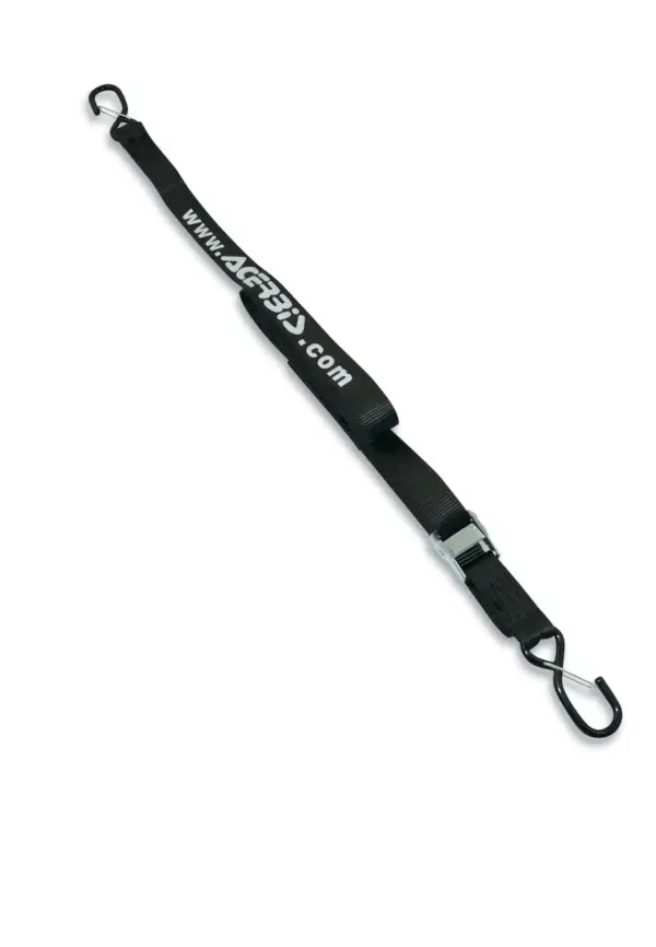 רצועות קשירה לאופנוע ACERBIS Big Tie Downs 35 מ"מ שחור – תמונה 2