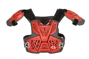 מגן גוף צבי צב ACERBIS Gravity בצבע אדום