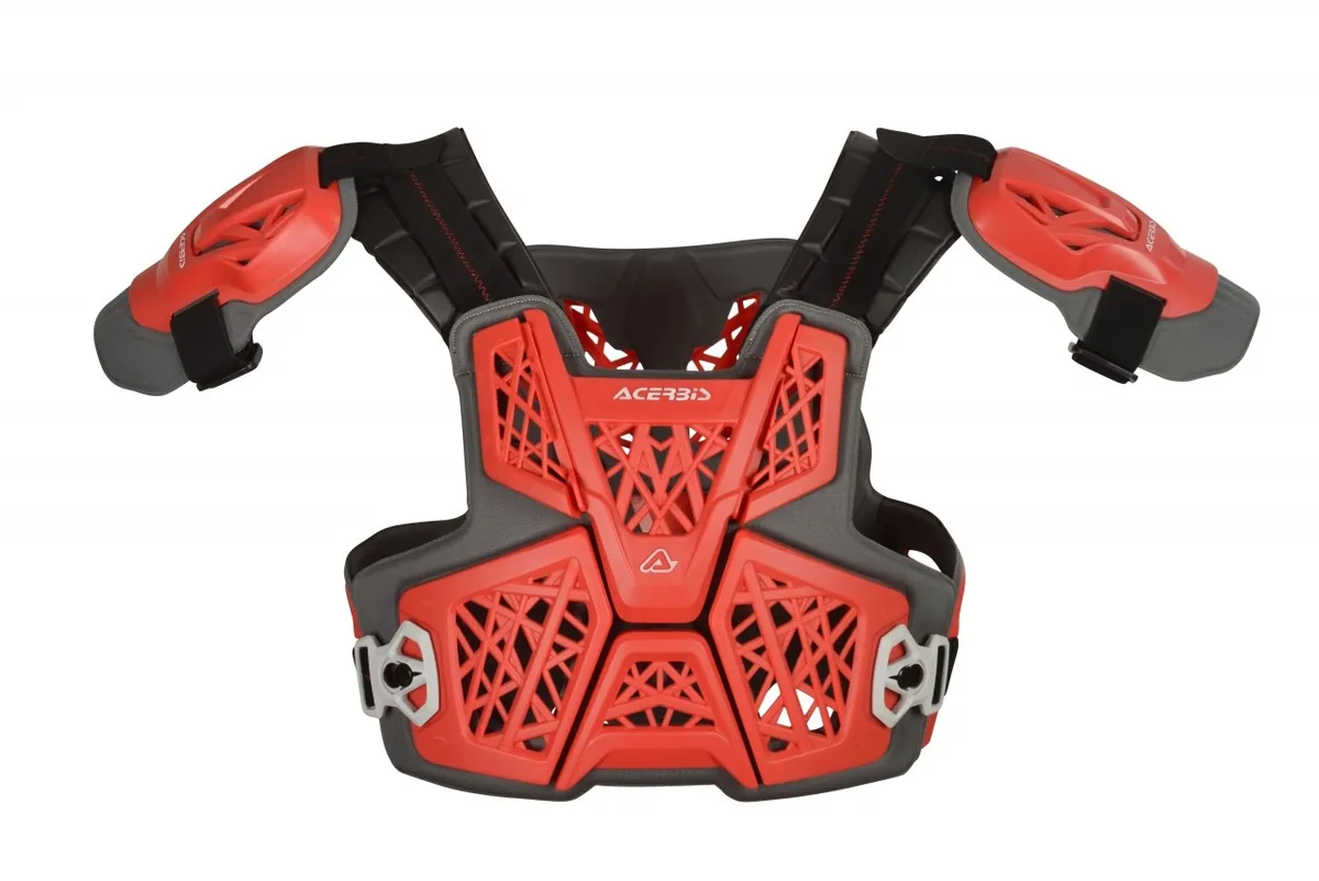 מגן גוף צבי צב ACERBIS Gravity בצבע אדום מגן גוף צבי צב ACERBIS Gravity בצבע אדום