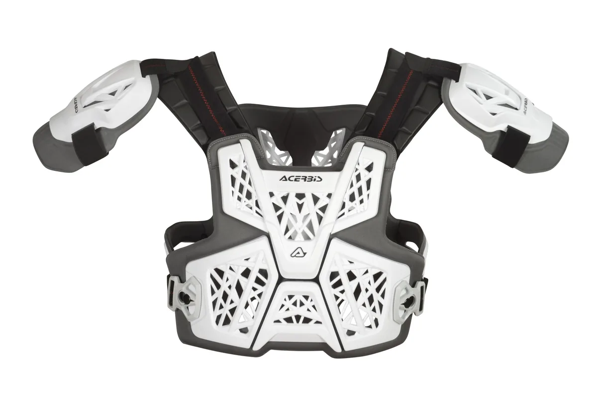 מגן גוף צבי צב ACERBIS Gravity בצבע לבן מגן גוף צבי צב ACERBIS Gravity בצבע לבן