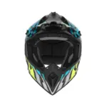 קסדת שטח קרבון ACERBIS Steel Carbon 22-06 תכלת-צהוב – תמונה 4