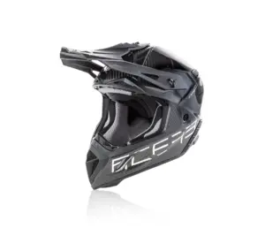 קסדת שטח קרבון ACERBIS Steel Carbon כסוף-שחור – תמונה 2