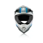קסדת שטח לילדים ACERBIS Steel Junior בצבע כחול-אפור