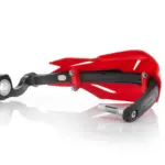 מגני ידיים סגורים ACERBIS X-Factory בצבע אדום-שחור