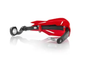 מגני ידיים סגורים ACERBIS X-Factory בצבע אדום-שחור