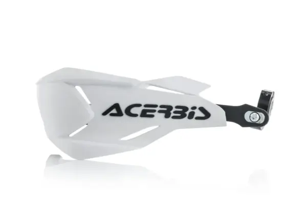 מגני ידיים סגורים ACERBIS X-Factory לבן-שחור – תמונה 2