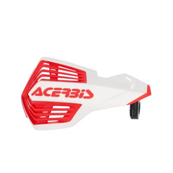 מגני ידיים פתוחים ACERBIS X-Future בצבע לבן-אדום