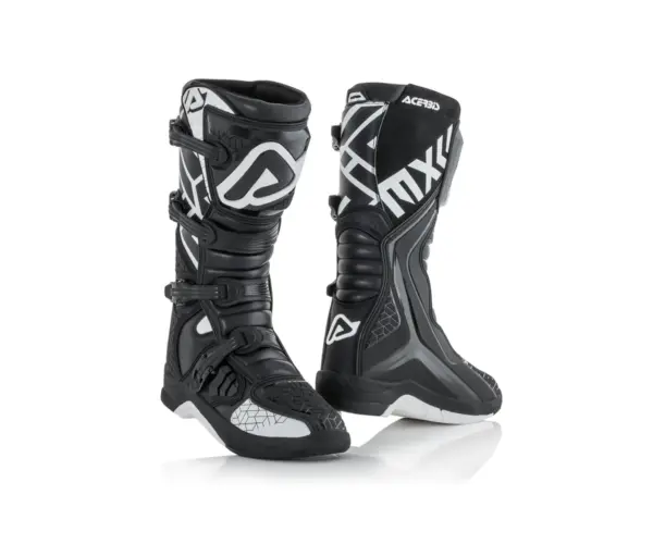 מגפי שטח ACERBIS X-Team בצבע שחור-לבן