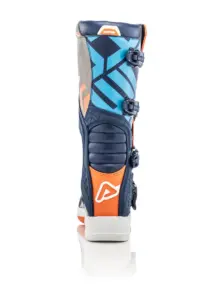 מגף שטח ACERBIS X-Team כחול-כתום – תמונה 4