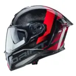 קסדה מלאה CABERG Drift EVO Carbon Sonic בצבע אנתרציט/אדום