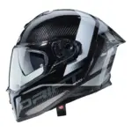 קסדה מלאה CABERG Drift EVO Carbon Sonic בצבע אנתרציט/לבן