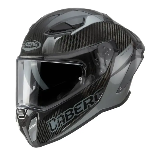 קסדה מלאה CABERG Drift EVO II Carbon Nova בצבע אפור קרבון