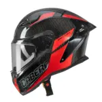 קסדה מלאה CABERG Drift EVO II Carbon Nova אדום קרבון – תמונה 2