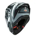 קסדה מלאה CABERG Drift EVO II Horizon אפור מט/שחור/לבן – תמונה 3