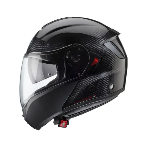 קסדה נפתחת CABERG Levo X Carbon קרבון שחור מבריק – תמונה 2