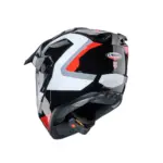 קסדת אדוונצ'ר CABERG Tanami Scram שחור/לבן/אדום – תמונה 3