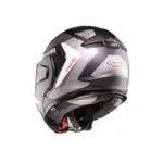קסדה נפתחת CABERG Trip Lunar שחור מט/אפור/לבן – תמונה 5