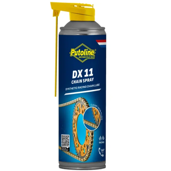 תרסיס לשימון שרשרת PUTOLINE DX 11 Chain Spray סינתטי 500 מ"ל