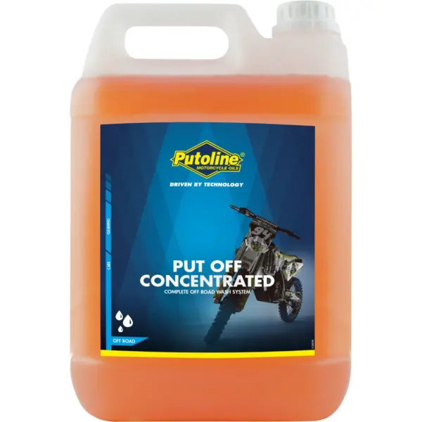 נוזל ניקוי מרוכז לאופנוע PUTOLINE Put Off Concentrated 5 ליטר