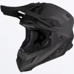 קסדת שטח FXR Helium Carbon בצבע שחור קרבון מט