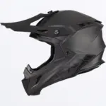 קסדת שטח FXR Helium Carbon שחור קרבון מט – תמונה 2