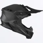 קסדת שטח FXR Helium Carbon שחור קרבון מט – תמונה 4
