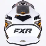 קסדת שטח FXR Helium Carbon MX שחור זהב לבן – תמונה 3