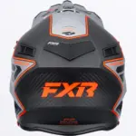 קסדת שטח FXR Helium Carbon MX שחור כסוף כתום – תמונה 3