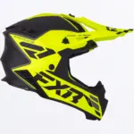 קסדת שטח FXR Helium MX צהוב זוהר שחור – תמונה 4