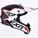 קסדת שטח FXR Helium MX אדום לבן שחור – תמונה 4