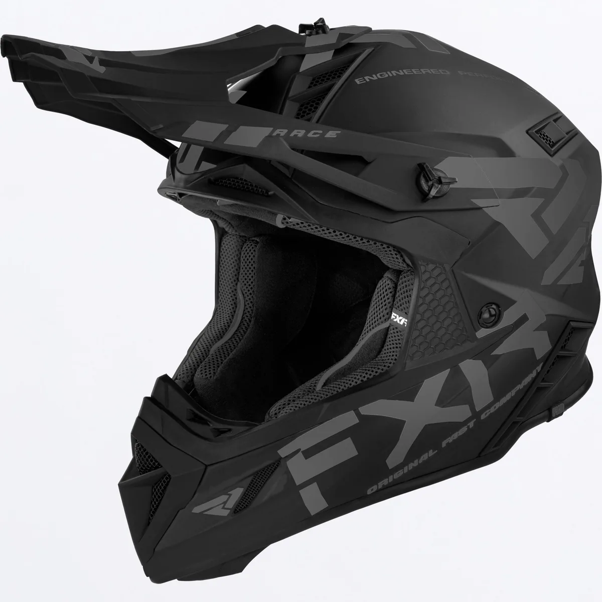 קסדת שטח FXR Helium Prime בצבע שחור מט קסדת שטח FXR Helium Prime בצבע שחור מט
