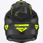קסדת שטח FXR Helium Race Div שחור צהוב זוהר – תמונה 3