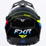 קסדת שטח לילדים FXR Clutch MX שחור כחול צהוב – תמונה 3