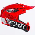 קסדת שטח לילדים FXR Clutch MX אדום שחור – תמונה 4