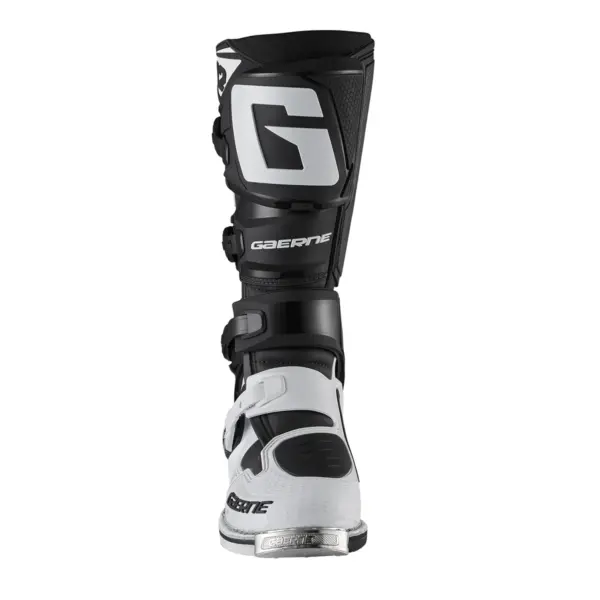 מגף מוטוקרוס GAERNE SG12 שחור-לבן – תמונה 2
