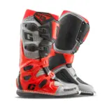 מגף מוטוקרוס GAERNE SG12 Forge אדום-כתום ואפור – תמונה 6