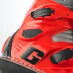מגף מוטוקרוס GAERNE SG12 Forge אדום-כתום ואפור – תמונה 8