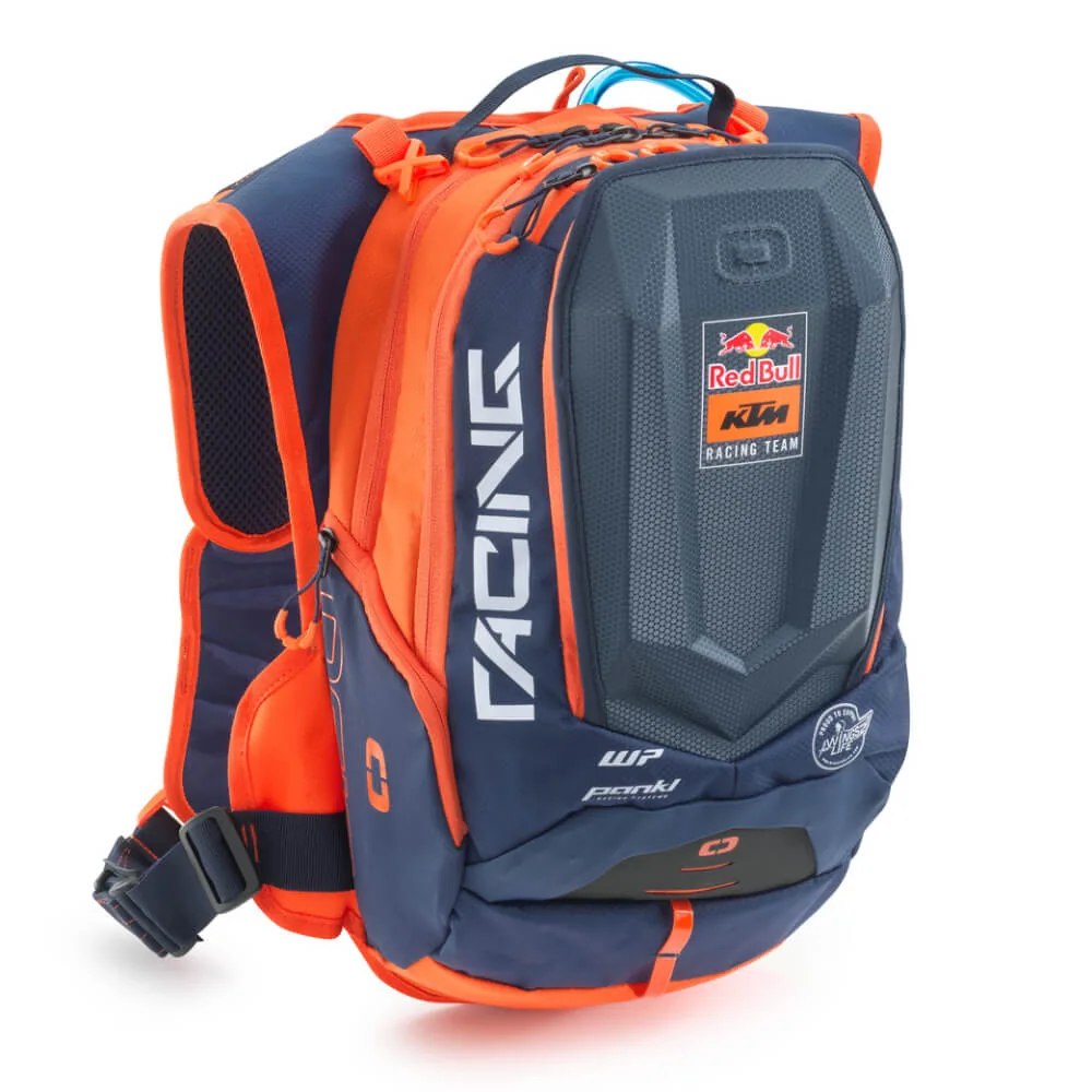 תיק שתייה KTM Replica Team Dakar של OGIO בכתום וכחול כהה תיק שתייה KTM Replica Team Dakar של אוג'יו OGIO בכתום וכחול כהה