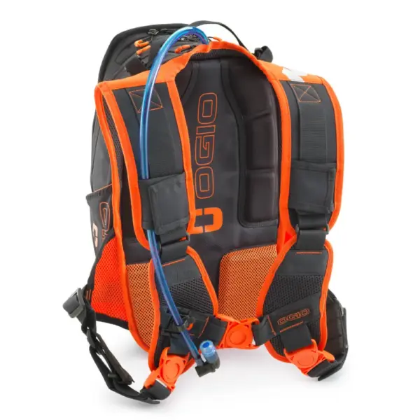 תיק שתייה לרכיבה KTM Team Dakar 3L של אוג'יו OGIO שחור כתום – תמונה 2