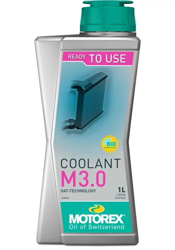 נוזל קירור מוכן לשימוש מוטורקס MOTOREX COOLANT M3.0, אריזת 1 ליטר