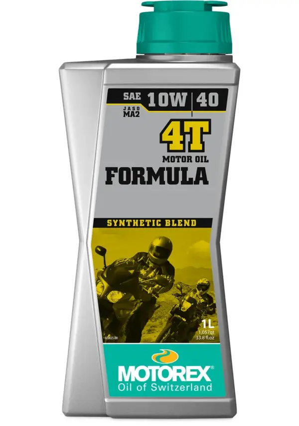 שמן מנוע 4 פעימות מוטורקס MOTOREX FORMULA 4T 10W40, אריזת 1 ליטר