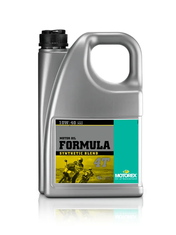 שמן מנוע 4 פעימות מוטורקס MOTOREX FORMULA 4T 10W40, אריזת 4 ליטר