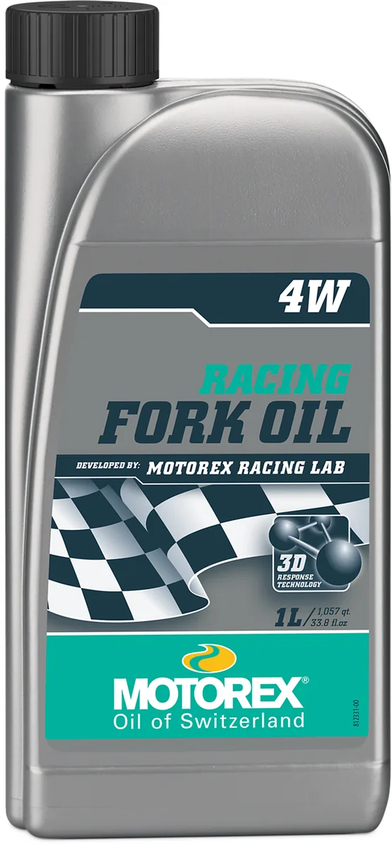 שמן בולמים מוטורקס MOTOREX RACING FORK OIL 4W, אריזת 1 ליטר