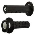 סט גריפים עם נעילה ODI Half-Waffle MX V2 בצבע שחור