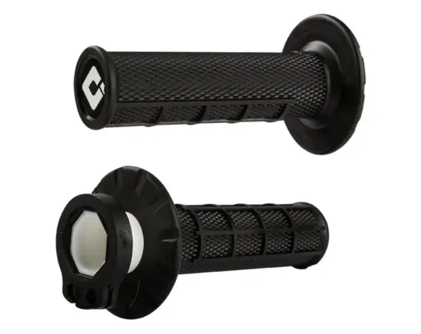 סט גריפים עם נעילה ODI Half-Waffle MX V2 בצבע שחור