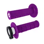 סט גריפים עם נעילה ODI Half-Waffle MX V2 בצבע סגול