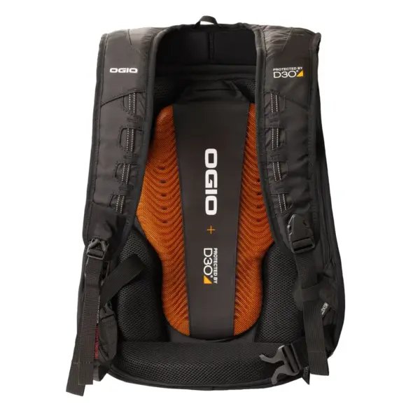 תיק גב לרכיבה עם מגן גב אוג'יו OGIO Mach 5 D3O שחור – תמונה 2