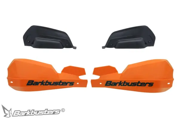 זוג כיסויי מגני ידיים BARKBUSTERS VPS בצבע כתום עם מסיטי רוח